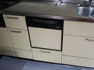 神奈川県伊勢原市にてスライドオープン食洗機の撤去工事を行いました！案件番号 a-4492