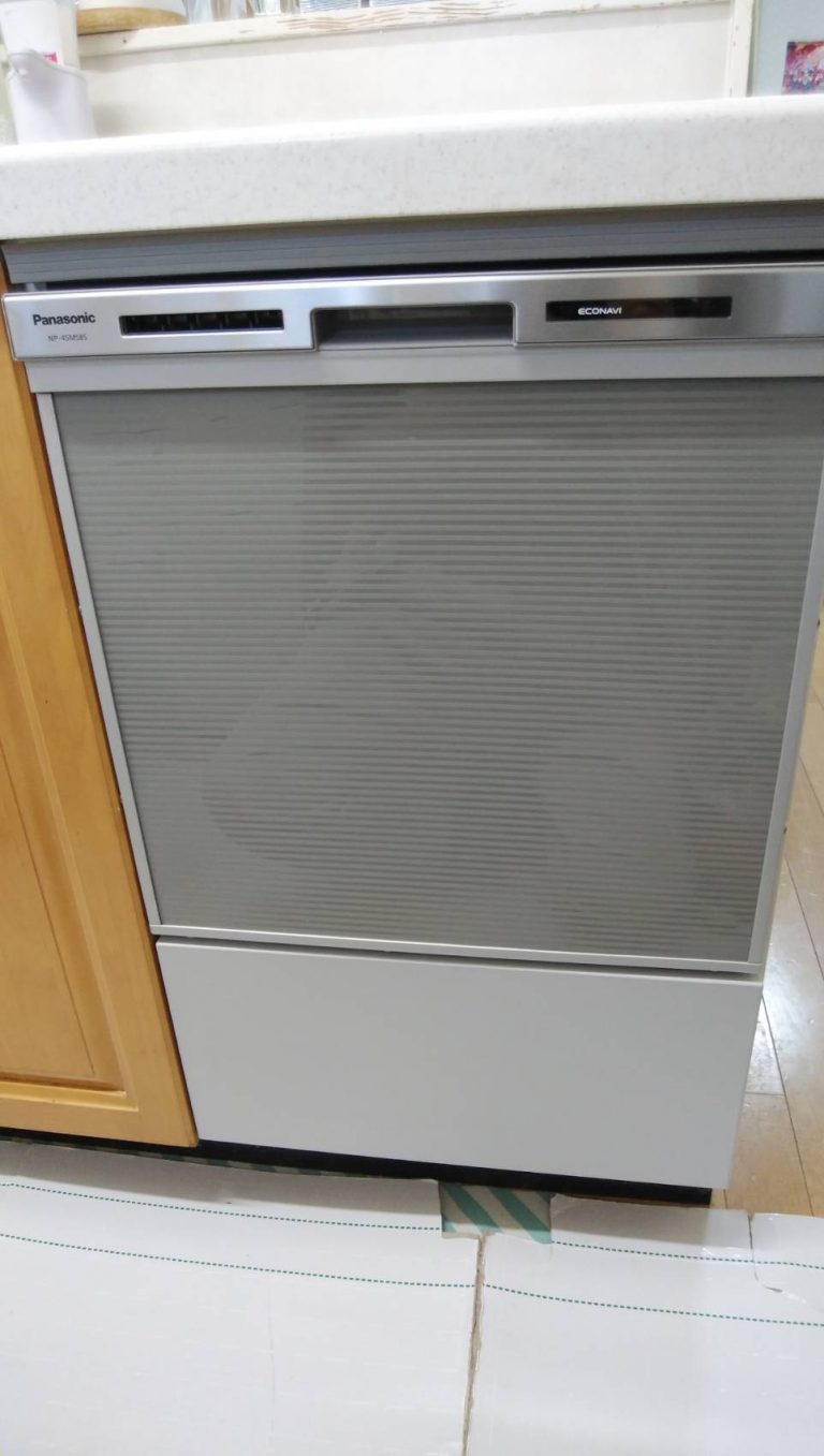 神奈川県横浜市にてトップオープン式食洗機の入れ替え工事を行いました！案件番号 a-4588 | キッチン機器リフォーム