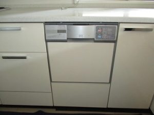 三重県桑名市にてスライドオープン食洗機の入れ替え工事を行いました！案件番号 a-4803