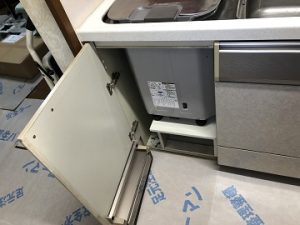 食洗機,トップオープン,取り付け,上開き,買い換え,交換,取り替え,リフォーム,ビルトイン,食洗機交換工事,取り付け,Panasonic,NP-45MS8S,EW-CB57MK,三菱