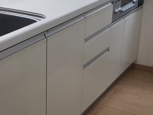 西宮市仁川にてスライドオープン食洗機の新設工事を行いました！案件番号 a-5394