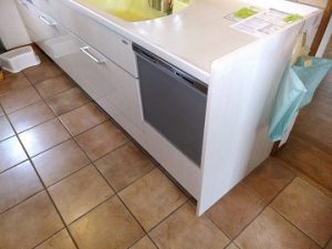 NP-45MS8S,リンナイ,RKW-456D2-SV,パナソニック,入れ替え,取り替え,スライドオープン食洗機,交換工事