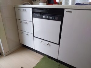 仙台市泉区館にてスライドオープン食洗機を入れ替える工事を行いました！案件番号 a-4954