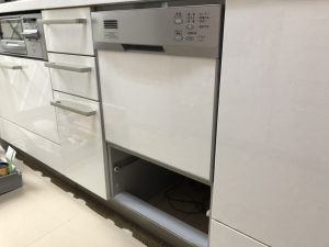 堺市北区にてスライドオープン食洗機を入れ替える工事を行いました！案件番号 a-6033