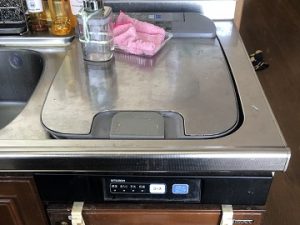 宮城県名取市にてトップオープン食洗機の入れ替え工事を行いました！案件番号 a-5549