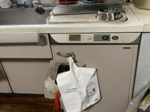 静岡県牧之原市にてトップオープン食洗機の入れ替え工事を行いました！案件番号 a-5354