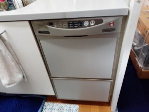 新潟県村上市にてスライド食器洗い乾燥機の買い替え工事させて頂きました！a-4274