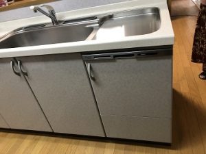 川西市丸山台にてトップオープン食洗機の入れ替え工事を行いました！案件番号 a-4945