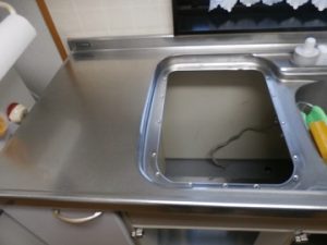 広島県三次市にてトップオープン食洗機の入れ替え工事を行いました！案件番号 a-6467