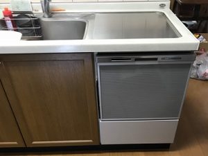 岐阜県安八郡にてトップオープン食洗機の買い替え工事させて頂きました！a-2108