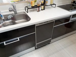 新規設置,後付け,システムキッチン,リフォーム,取り付け,あとからビルトイン,新規取り付け,NP-45MD8S,深型,パナソニック製,ビルトイン食洗機,食洗器,食器洗い機,食器洗い乾燥機,ハウステック,新潟市,新潟