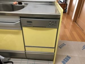 大阪府堺市にてスライド食洗機の取替え工事をさせて頂きました！a-4632