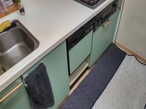 千葉県船橋市にてスライドオープン食洗機の撤去工事をさせて頂きました！a-5843