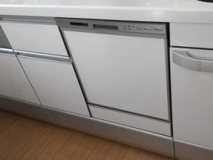 福岡県遠賀郡にてスライド食器洗い乾燥機の買い替え工事をさせて頂きました！a-6604