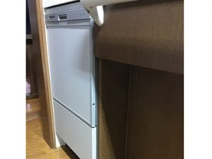 広島県広島市にてスライド食洗機の取替え工事をさせて頂きました！a-6773