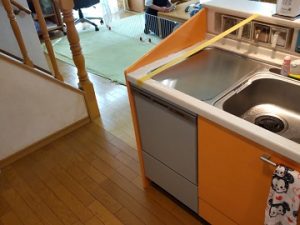 神奈川県厚木市にてトップオープン食洗機の買い替え工事をさせて頂きました！a-6457