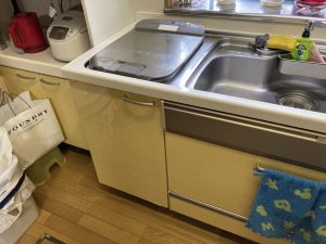 神戸市東灘区でトップオープン食洗機のお取替えをさせていただきました！