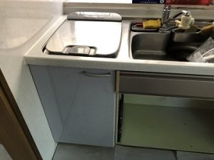 大阪市平野区にてトップオープン食洗機の取替え工事をさせて頂きました！a-6187