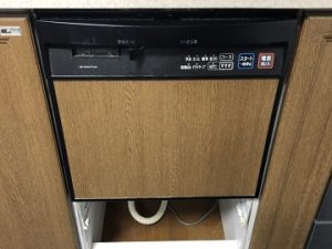 名古屋市緑区にてスライドオープン食洗機の取替え工事を行いました！案件番号 a-7098