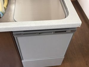 三重県桑名市にてトップオープン食洗機の買い替え工事をさせて頂きました！a-6649