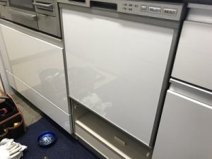 神奈川県海老名市にてスライドオープン食洗機の取替工事をさせて頂きました！a-7368