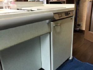 愛媛県松山市にてトップオープン食洗機からの取り替え工事をさせて頂きました！a-7252