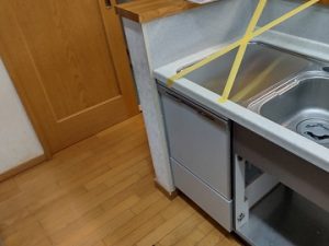 埼玉県所沢市にてトップオープン食洗機の買い替え工事をさせて頂きました！a-6949