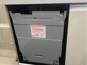 食器洗い乾燥機,新規設置,後付け,システムキッチン,リフォーム,取り付け,あとからビルトイン,新規取り付け,NP-45KD8A,Kシリーズ,深型,パナソニック,ビルトイン食洗機,リクシル製,LIXIL,ロイヤルガーデン太田駅西,香川県,香川県高松市,高松市,