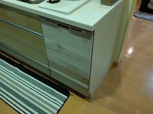 千葉県成田市にてスライド食洗機の買い替え工事をさせて頂きました！a-7369