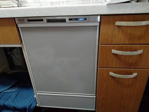 大阪府茨木市にてスライド食洗機の買い替え工事をさせて頂きました！a-7800