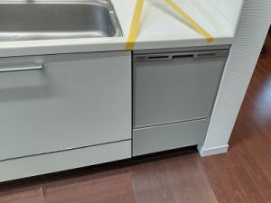 東京都大田区にてトップオープン食洗機の買い替え工事をさせて頂きました！a-8017
