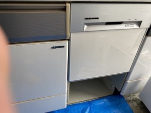 京都市内でスライド食洗機の買い替え工事をさせて頂きました！a-7853