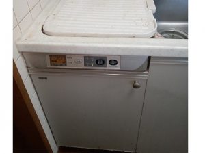 愛知県みよし市にてトップオープン食洗機の買い替え工事をさせて頂きました！a-7902
