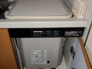 愛知県豊橋市にてトップオープン食洗機の交換工事をさせて頂きました！a-8374