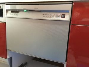 広島県広島市にて幅60㎝のビルトイン食洗機の買い替え工事をさせて頂き