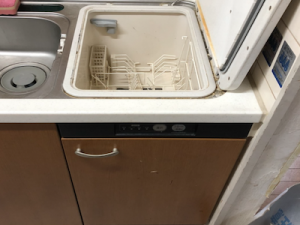 大阪府池田市にてトップオープン食洗機の交換工事をさせて頂きました！a-7866