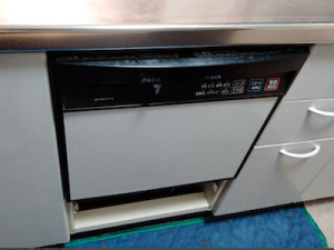 大阪府大阪市にてスライド食洗機の交換工事をさせて頂きました！a-8396