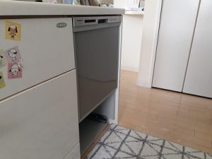 新潟県新潟市にてスライド食洗機の買い替え工事をさせて頂きました！a-8968