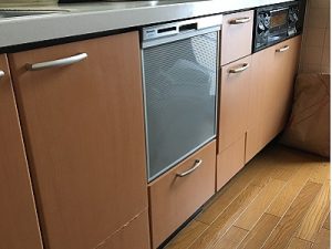 兵庫県加古川市にてスライド食洗機の交換工事をさせて頂きました！a-8504
