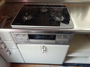 新潟県燕市にてガスコンロと食洗機の取替え工事をさせて頂きました！a-8999