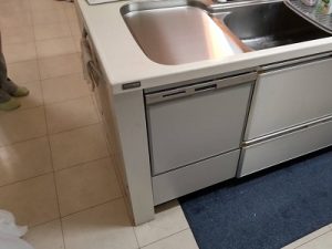 東京都中野区にてトップオープン食洗機の買い替え工事させて頂きました！a-9516