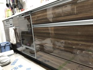 大阪府八尾市にてビルトイン食洗機の新設工事をさせて頂きました！a-9606
