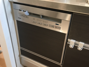福島県いわき市にてスライド食洗機の交換工事をさせて頂きました！a-9938