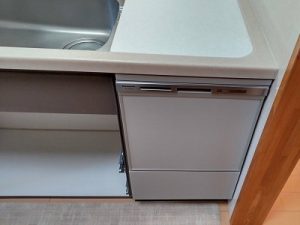 神奈川県座間市にてトップオープン食洗機とキッチン水栓の交換工事をさせて頂きました！a-9677