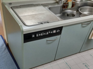 松下電工製上蓋食洗機NAIS32EWの買い替え工事　埼玉県さいたま市　a-10385