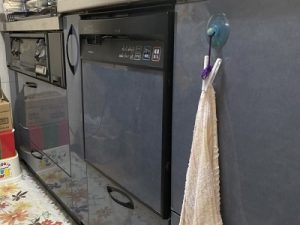 Panasonic製食洗機NP-45X1P1AAからNP-45RS9Kへの買い替え工事　大阪府貝塚市にて　a-11008