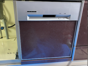 スライド食洗機TKW-V45A-SVから千石製LESPW-S450Aへの買い替え工事　滋賀県大津市にて　a-10807