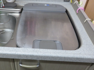 香川県高松市にてトップオープン食洗機MISW-4511の買い替え（ZWPP45R14LDS-E取付け）工事　a-11239