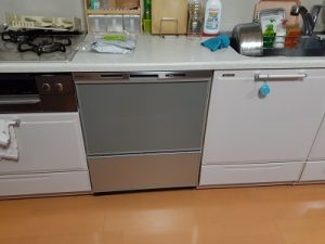 タカラスタンダードキッチンにビルトイン食洗機「NP-60MS8S」を新規に取付けさせて頂きました！a-9851