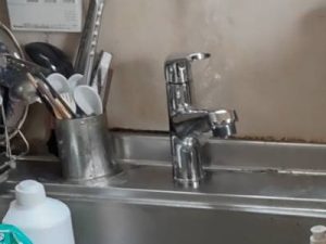 東京都杉並区にてキッチン水栓（パナソニック製・LE04FPSNA）を取付け工事させて頂きました！a-11458